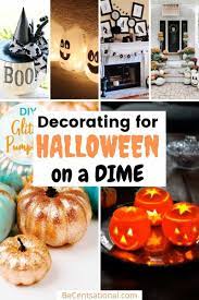 Decorating For Halloween On A Dime Easy Diy Halloween Decorations Halloween Decorations For Kids Kid Friendly Halloween Decorations