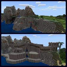 This is a minecraft page for survival builds and projects. Some Before And After Shots In My Survival Build Part 1 R Minecraft