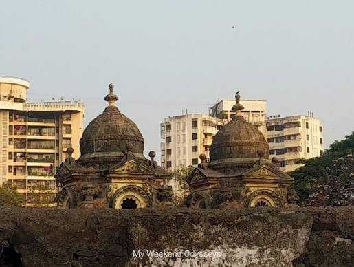The Mausoleums of Sassoon family and Jewish cemetery in Chinchpokli