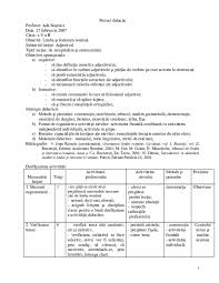 Limba si literatura romana cl.5 caietul elevului. Plan Lectie Adj Rec Lucia Ciuca Academia Edu