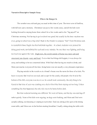 How To Create A Narrative Descriptive Essay Download This Sample Narrative Descriptive Essay Descriptive Essay Examples Of Descriptive Writing Essay Template