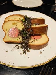 Foie De Poulet A La Strasbourgeoise Chicken Liver Brioche Black Truffle Shallot Marmalade Yelp In 2020 Food Santa Monica Photo