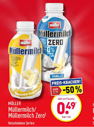 Der beste preis für dieses produkt war 0,47 € bei rewe vom mo. Muller Mullermilch Mullermilch Zero 400ml Angebot Bei Aldi Nord