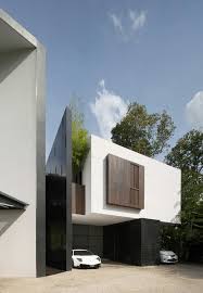 Black And White Modern House Design Black White House Formwerkz Architects Kiến Truc Kiến Truc Sư House