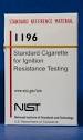 SRM 1196-1, NIST standard cigarette