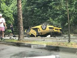 Once lauded for its containment of the virus, singapore's success crumbled when the virus reached its many foreign worker dormitories, something activists say should have been seen coming a mile off. Lamborghini Driver 22 In Hospital After Car Flips Over In Sentosa Today