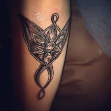 Wonderfully done by jenny at permanently perfect studio. Fyeahtattoos Com Evenstar From Lord Of The Rings Done By Aaron From