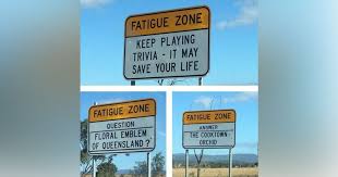 Australia quiz questions and answers There Are Roads In Australia That Are So Boring They Have Trivia Signs To Keep Drivers Alert Twistedsifter