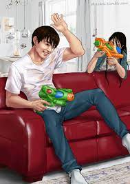 #bts #fanart #btsfanart #kimtaehyung #v #vfanart #fanart with future gf / wife ( y/n ). Just My Stuff Finally Finished The Second Bts Fanart Series