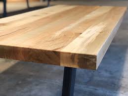 Even though it is referred to as soft maple, it is only soft in relation to hard maple. Table Top Using Maple Plywood Maple Countertop Thick Wood Table Top Tablelegs Com How To Make A Table Top With Flooring Planks Mariano Knight
