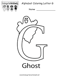 Kindergarten's a key time in your child's educatio. Letter G Coloring Worksheet Free Kindergarten English Worksheet For Kids Alphabet Worksheets Kindergarten Alphabet Coloring Pages Letter G
