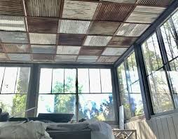Quality drop ceilings direct from the manufacturer; Corrugated Metal Ceiling Basement Ideas Decorative Ceiling Tiles Inc Store