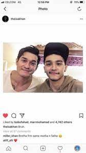 Ia merupakan kakak kandung dari aktor dan pesinetron aliff alli dan adik lain ibu dari pesinetron malaysia, sabrina ali. Abang Bertatu Adik Yang Panas