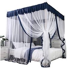 Novogratz marion canopy bed frame, black, king. Lbsx Gray Canopy Bed Curtains Mosquito Net Bed Drapes For Queen Bed Double Bed Floor Stand Double Cover Encry Canopy Bed Curtains Bed Canopy Canopy Bed Frame