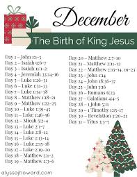 December Bible Reading Plan Christmas Bible Bible Study Scripture Bible Reading Plan