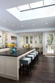 Skylights In The Kitchen Http Www Dabellaexteriorsllc Com Contemporary Kitchen Beautiful Kitchens Beautiful Kitchen Designs