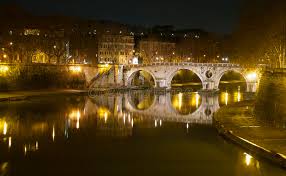 Ponte Sisto, Rome, Italie photo stock. Image du imaginaire - 79607774