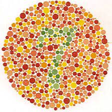 94%) that at least one out of a football team is colorblind. Ishihara Color Blindness Test The Ishihara Color Blindness Test