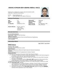 We ve put together a collection of resume examples for a variety of industries and job titles with recommended skills and common. Example Of Resume For Job Application In Malaysia Resumescvweb Example Of Resume For Applying Job Job Resume Template Job Resume Format Job Resume