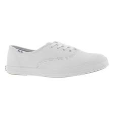 Womens Champion Oxford White Leather Sneakers
