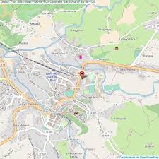 Plan Saint Jean Pied De Port Carte Ville Saint Jean Pied De Port