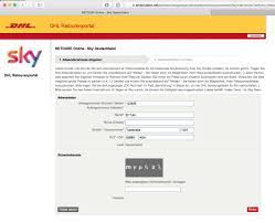 Sky retourenschein ausdrucken alte gerate loswerden tippcenter : Sky Receiver Nach Kundigung Zuruckschicken Tutonaut De