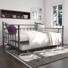 Maybe you would like to learn more about one of these? Amazon Com Dhp Manila Metal Queen Size Daybed And Full Size Trundle Bronze Furniture Decor