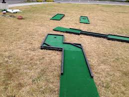 Personally Made Mini Golf Sets Miniature Golf Course Mini Golf Set Golf Card Game