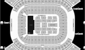 Tennessee Football Parking Map Nissan Stadium Seating Chart