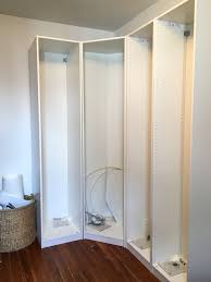 Diy Pax Wardrobe Hack Into Built In Closet Ikea Built In Ikea Closet Hack Ikea Pax Corner Wardrobe