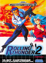 Rolling Thunder 2 Game Box Covers Retro Video Games Game Art Cover Art