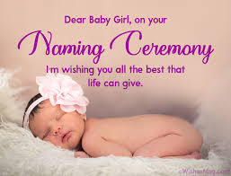 Personalizing our naming ceremony video invitation is simple and can be done in very few steps. 35 Naming Ceremony Wishes And Messages Wishesmsg
