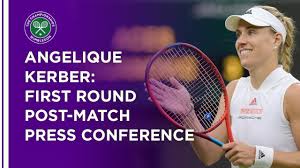 Angelique kerber is a german professional tennis player. Angelique Kerber First Round Press Conference Wimbledon 2021 Youtube