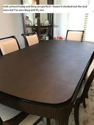 I have decided to order from sentry table pad co. Best Tabletop Protector Pads Top Custom Dining Table Protecting Pads Heartland Table Pads