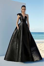 Alex Perry Black One Shoulder Blaine Ball Gown Alexperry Cloth Gowns Evening Dresses Ball Gowns