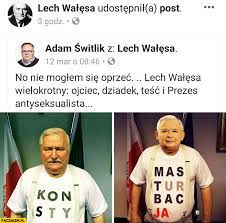 Była to koszulka fc barcelona z napisem konstytucja. Walesa Koszulka Konstytucja Kaczynski Masturbacja Paczaizm Pl