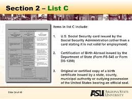 Social security cards issued to certain noncitizens bear the legend, valid for work only with ins authorization. some other noncitizens have cards with the legend, not valid for employment. when applicable to a particular social security card, these legends also are impact printed during the card issuance process. Office Of Human Resources Authorization To Complete I 9 Forms Ppt Video Online Download