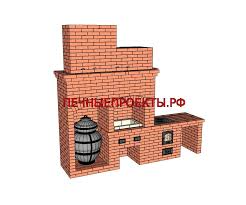 печь для барбекю с печью для казана и коптильней Proekt Barbekyu Tandyr Bolshaya Plita Kazana Kazan 12 Litrov Stoleshnica Koptilnya Barbekyu Proekty