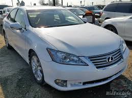 Prices shown are the prices people paid for a new 2020 lexus es es 350 fwd with standard options including dealer discounts. Lexus Es 350 2010 White 3 5l 6 Vin Jthbk1eg3a2358065 Free Car History