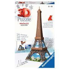 Ravensburger 3d puzzle eiffel tower. Ravensburger 3d Mini Eiffel Tower Puzzle 54pcs Puzzles Canada