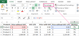 Find % increase or % decrease. Example How To Change All Prices At Once In Excel