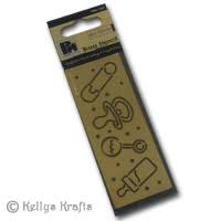 Stick the stencils on all 4 sides and apply paint/ink over the surface.made of bendable white plastic with intricate designs. Brass Stencils For Embossing Card Making Scrapbooking