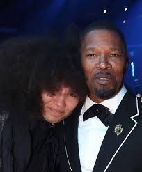 Jamie Foxx with his daughter Annalise