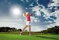 Ladies golfer