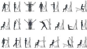 tuff stuff exercise charts exercises using the cable