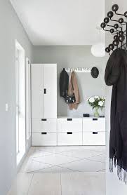 Interiors Nordic Style Contemporary Hallway Ikea Hallway Ikea Stuva