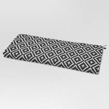 Black And White Outdoor Bench Cushion Outdoor Bench Cushion Pattern Threshold Target Patio Bench Cushions Outdoor Bench Bench Cushions