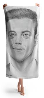 Freddie Mercury Beach Towels for Sale