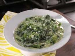 Bobby S Creamed Spinach Recipe Creamed Spinach Recipe Food Network Recipes Spinach Recipes