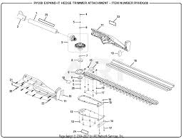 Your hedge trimmer attachment has been engineered and manufactured to our high standard for dependability, ease of. Homelite Ryhdg88 Expand It Hedge Trimmer Attachment Mfg No 090113012 Parts Diagrams